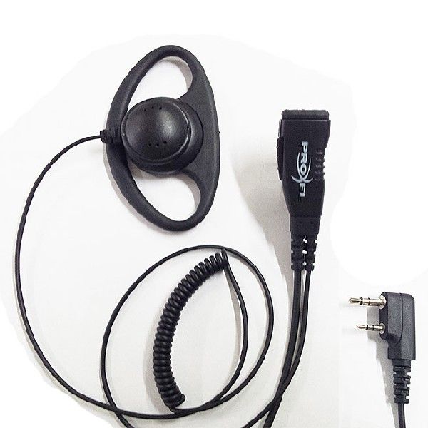 Proxel Auricolare con Supporto a D per Kenwood