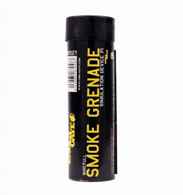 Granata fumogena grande (GIALLO) - generazione III