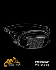 POSSUM Waist Pack Black - Helikon
