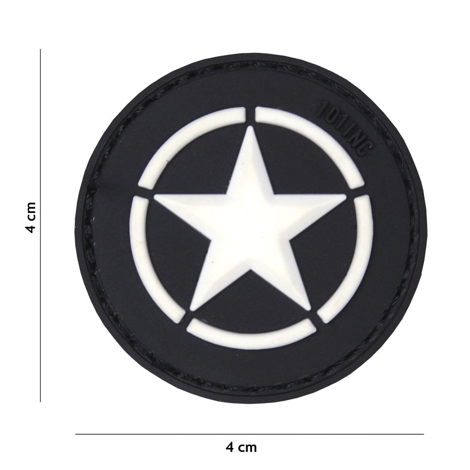 Patch Allied Star - Black