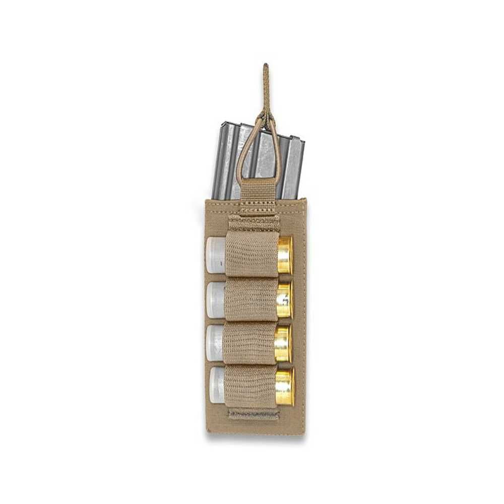 Warrior Single Open 5.56mm with Shotgun Strip - Tan