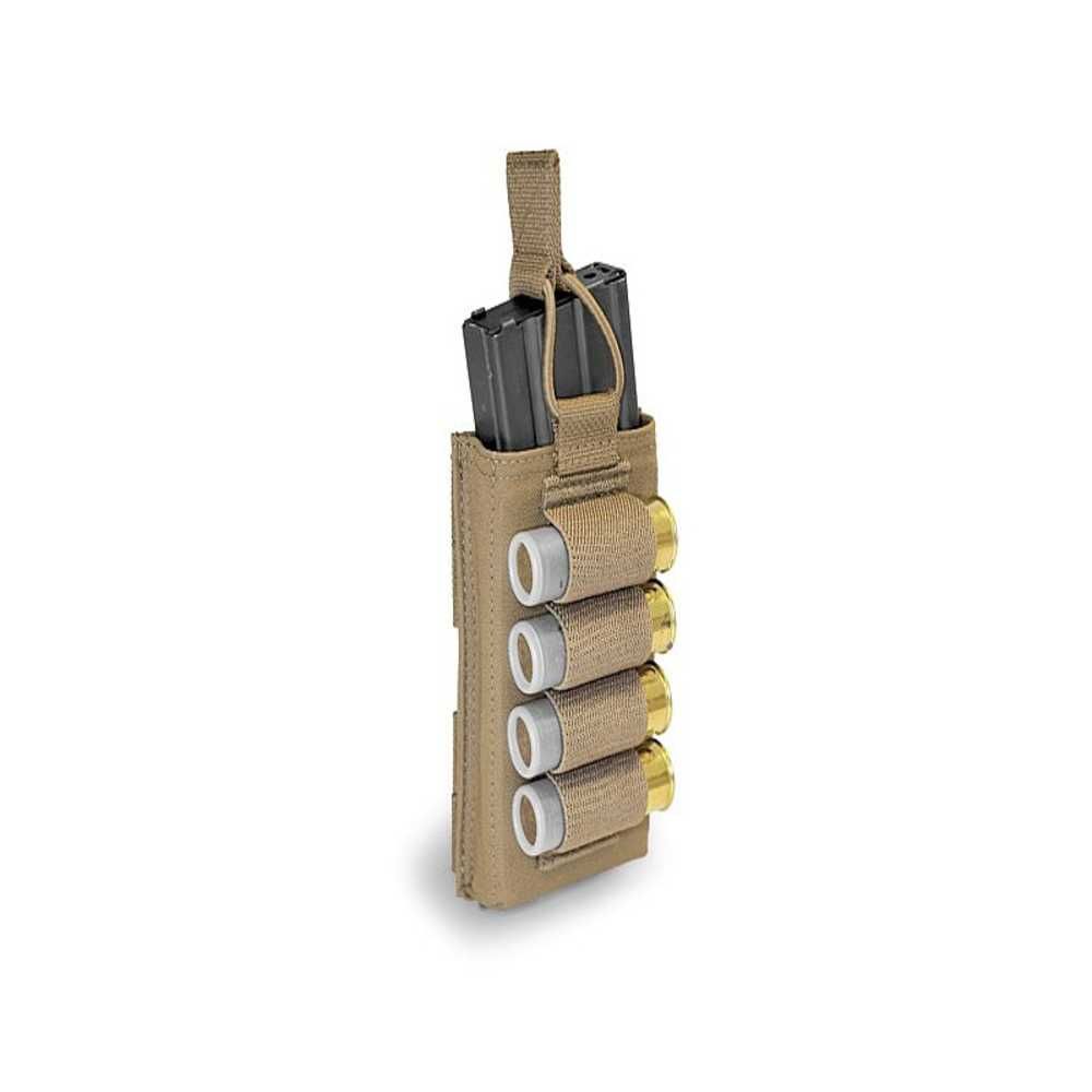 Warrior Single Open 5.56mm with Shotgun Strip - Tan