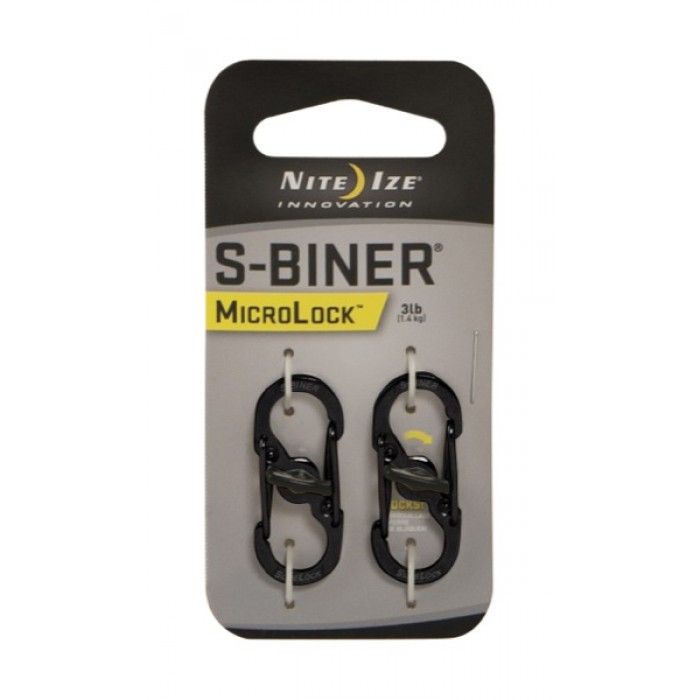 Nite Ize - S-Biner MicroLock - Black