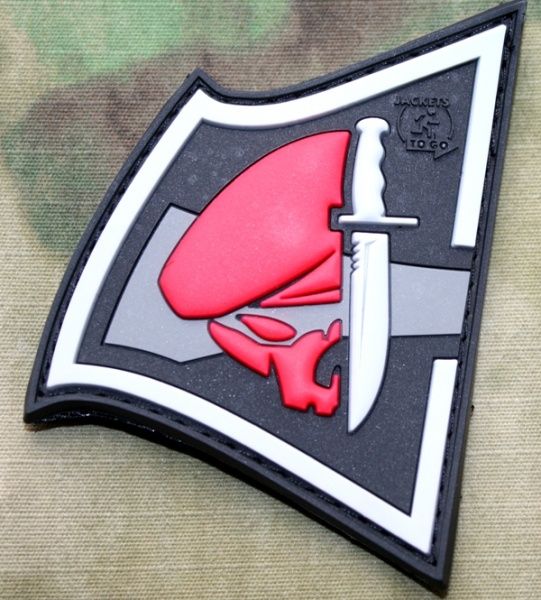 Patch Rebel Skull - Red