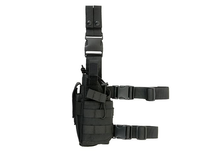Fondina Universale Cosciale per Mancini in Cordura - Black