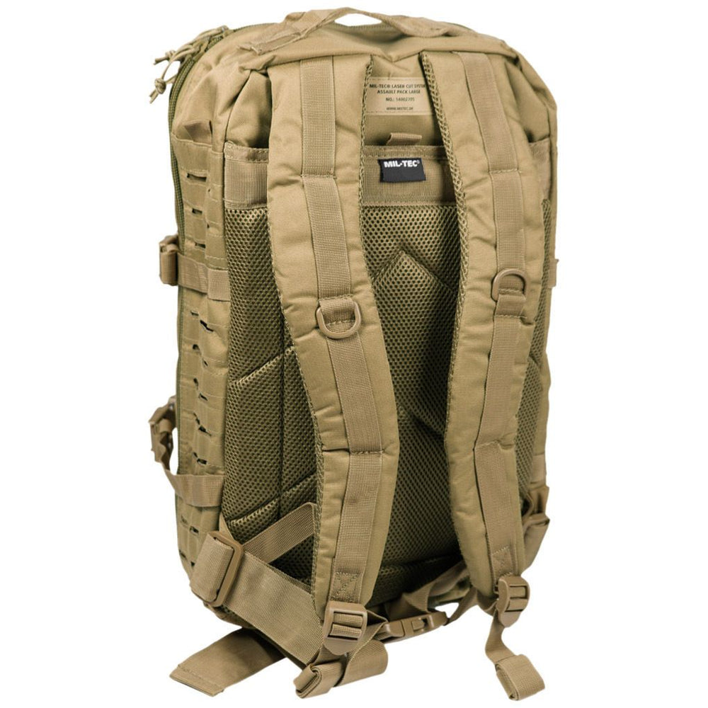 US Assault Pack Laser Cut Large - Coyote
