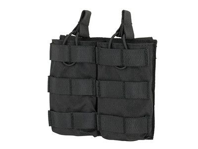 Tasca Doppia Porta Caricatori Open da M4/M16 - Black