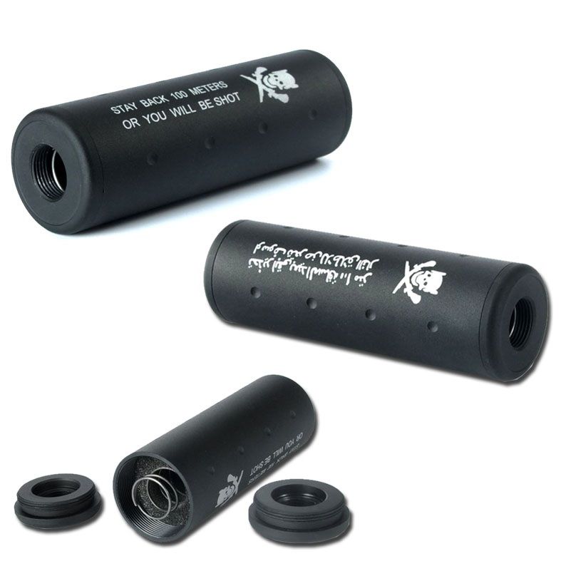 Silenziatore 110x31 - Black