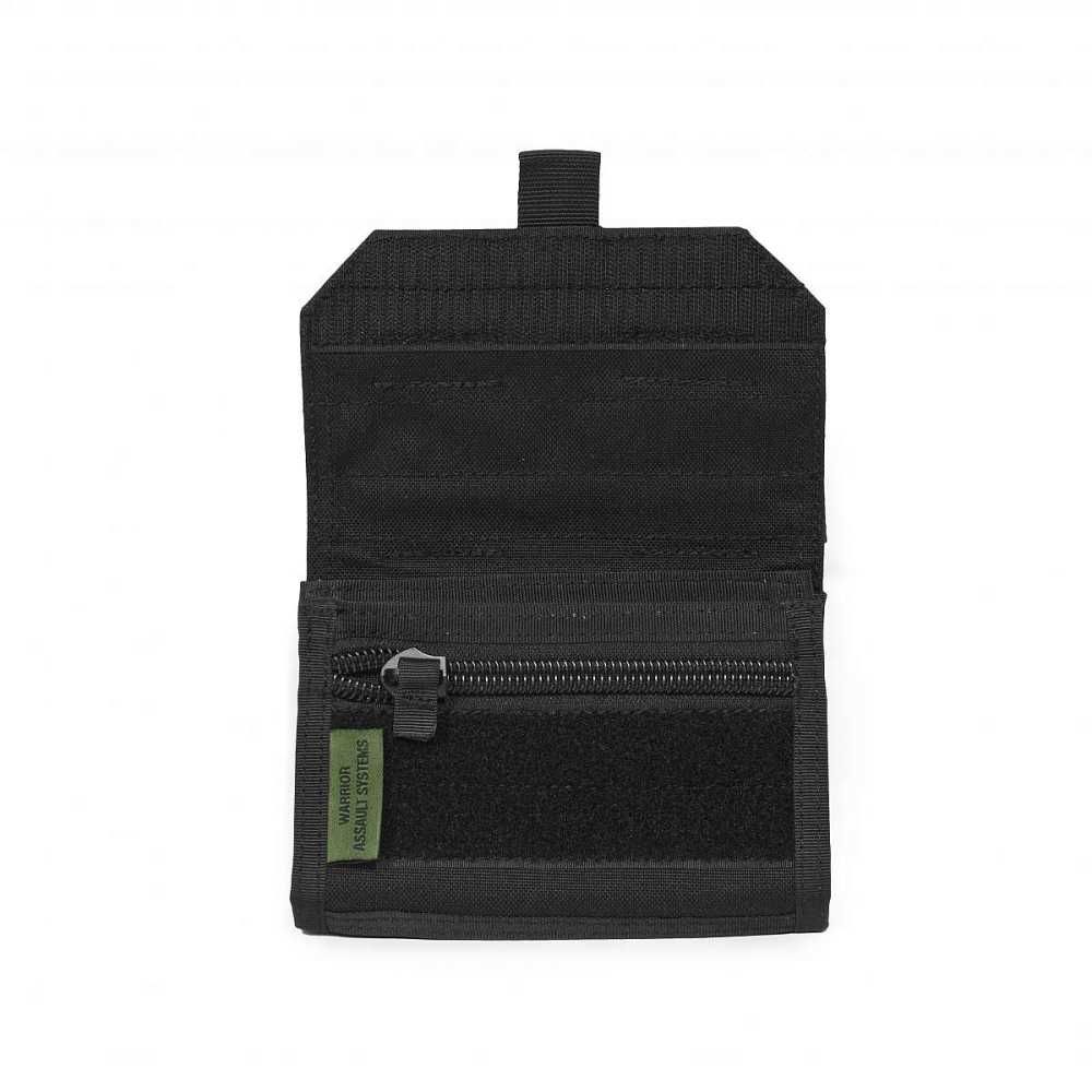 Warrior Forward Opening Admin Pouch - Black