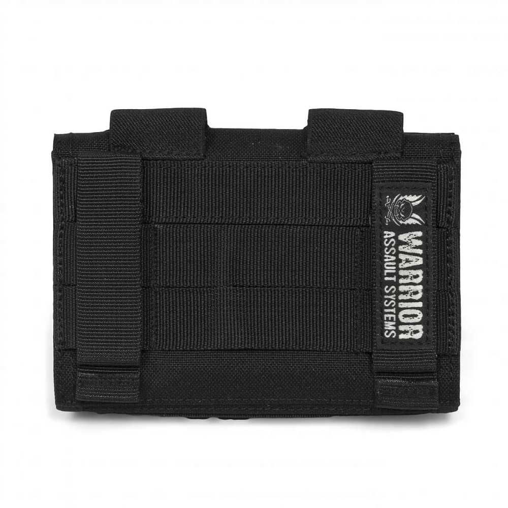Warrior Forward Opening Admin Pouch - Black