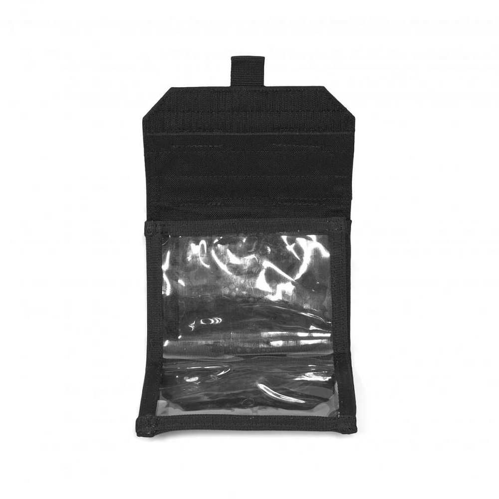 Warrior Forward Opening Admin Pouch - Black