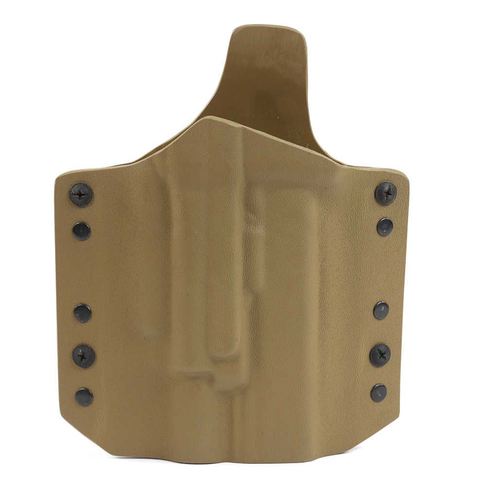 ARES Kydex Holster Glock-17/19 x300/X400 Weapon Lights - Coyote Tan