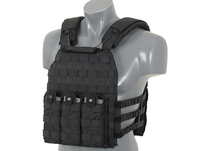 First Defense Plate Carrier - Black