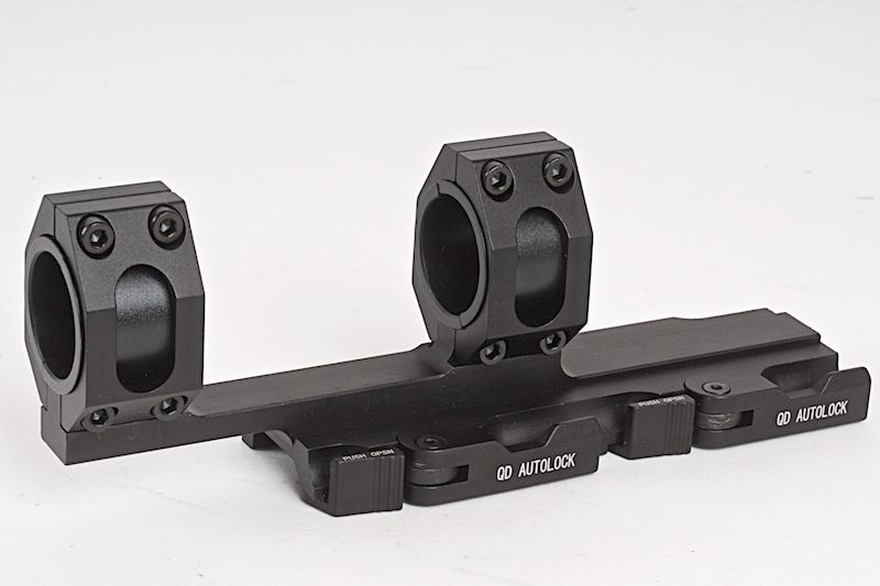 AIM Tactical Top Rail Extend 25.4 - 30mm Ring Mount - BK