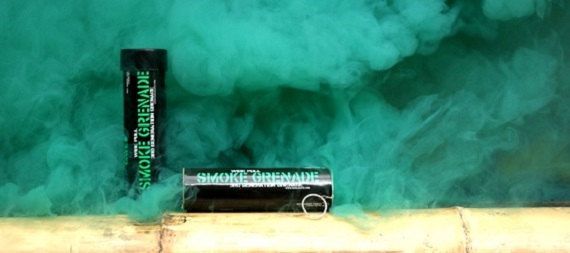 Granata fumogena grande (BLU) - generazione III