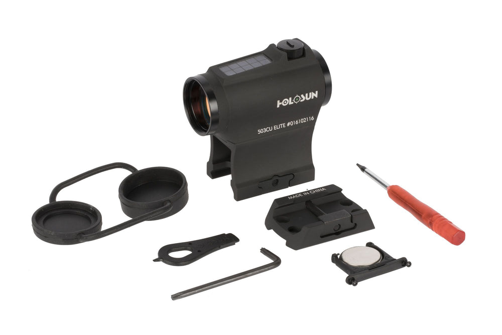Holosun - HE503CU Circle Red Dot Solar Elite