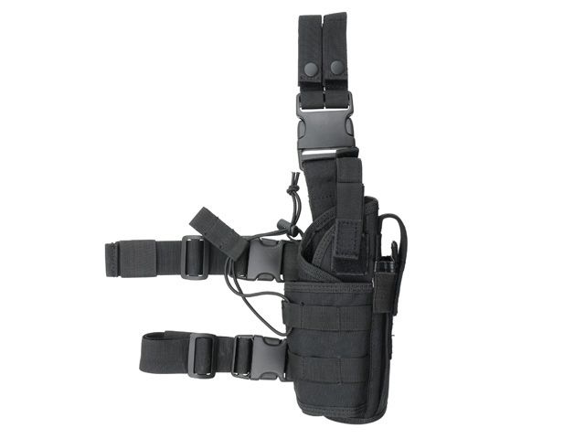 Fondina Universale Cosciale in Cordura - Black