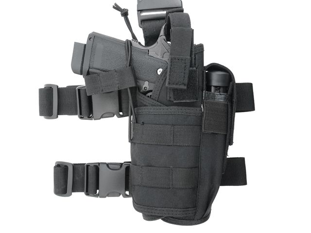 Fondina Universale Cosciale in Cordura - Black