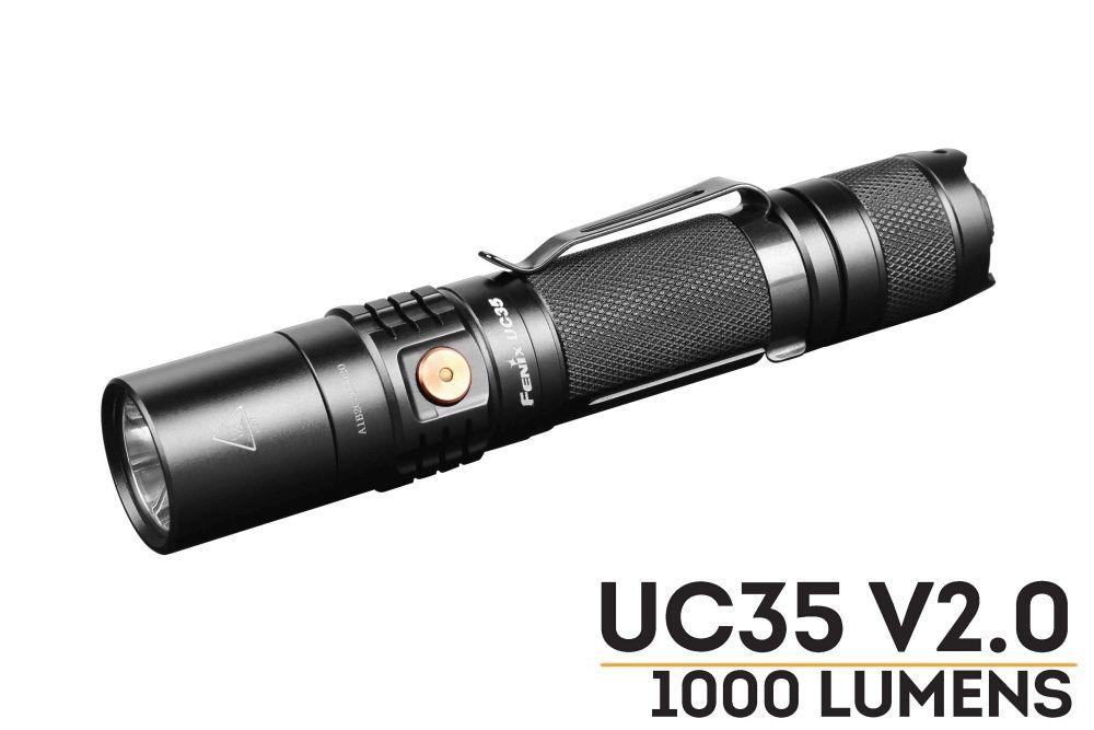 Fenix Torcia UC35 V2.0 LED Ricaricabile - 1000 Lumens