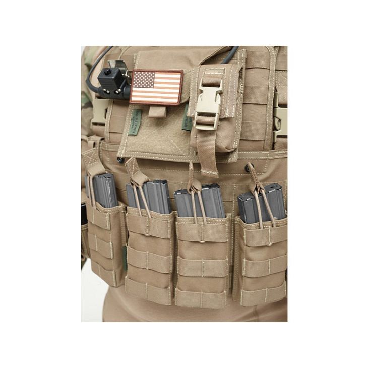 Warrior Large Admin Panel With Pouch Coyote TAN