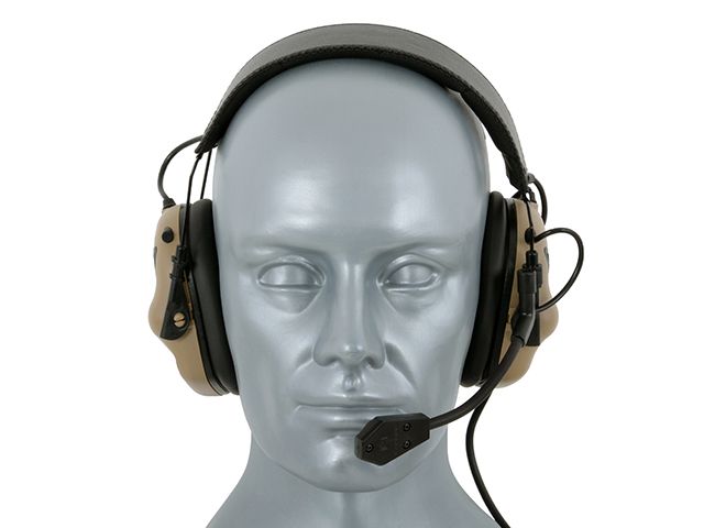 Earmor M32 MOD1 Electronic Communication Hearing Protector - Tan