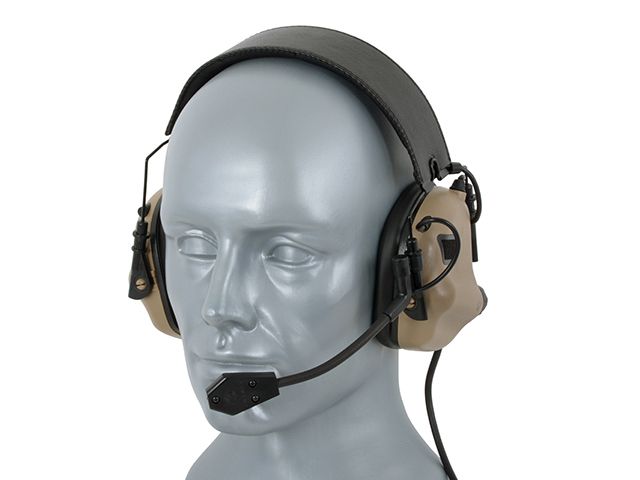 Earmor M32 MOD1 Electronic Communication Hearing Protector - Tan