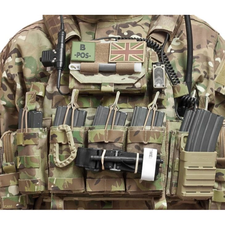 Warrior Forward Opening Admin Pouch MultiCam