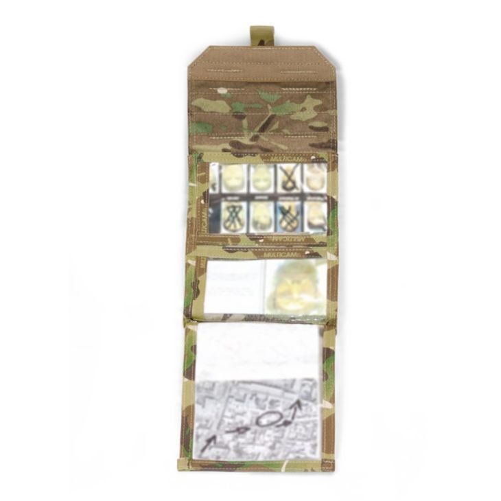 Warrior Forward Opening Admin Pouch MultiCam