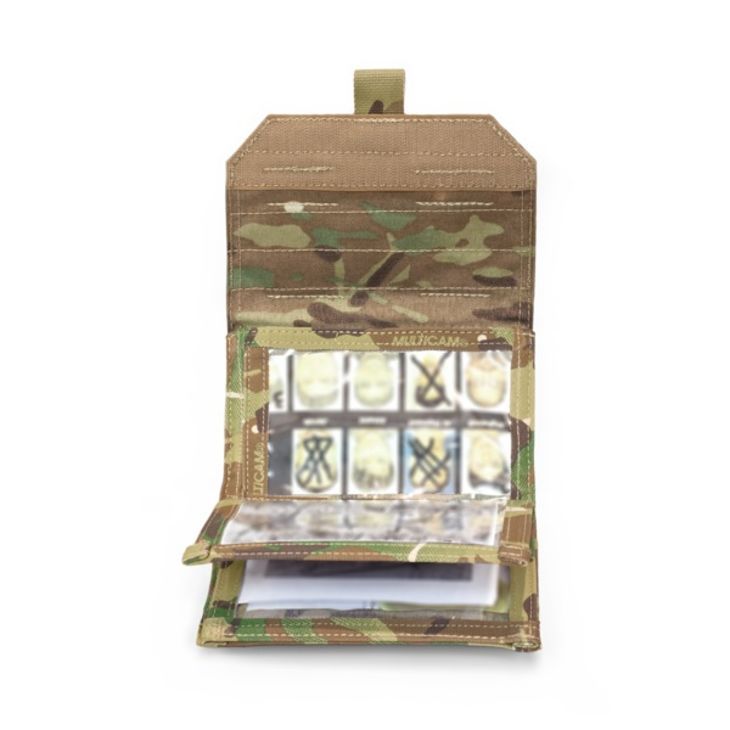 Warrior Forward Opening Admin Pouch MultiCam