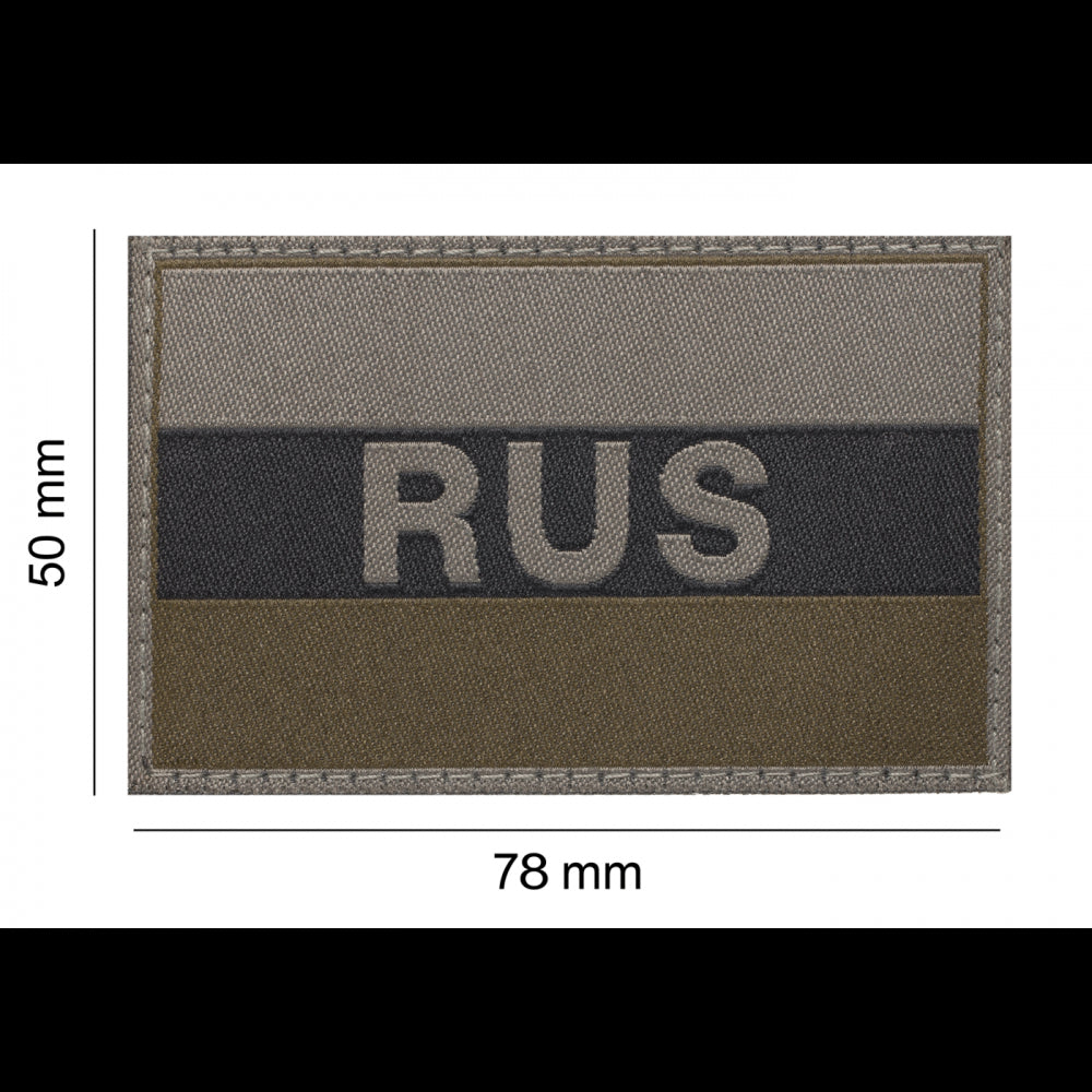 Patch Russia Flag Ral7013 - Clawgear