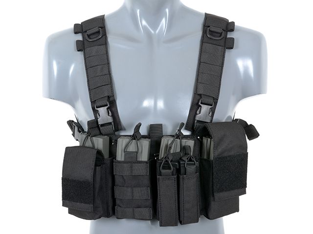 8Fields - Chest Rig V2 - Black – Barbarossa Tactical Shop