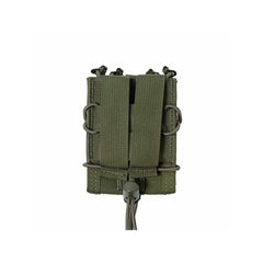 WARRIOR SINGLE QUICK MAG WITH SINGLE PISTOL POUCH - OD