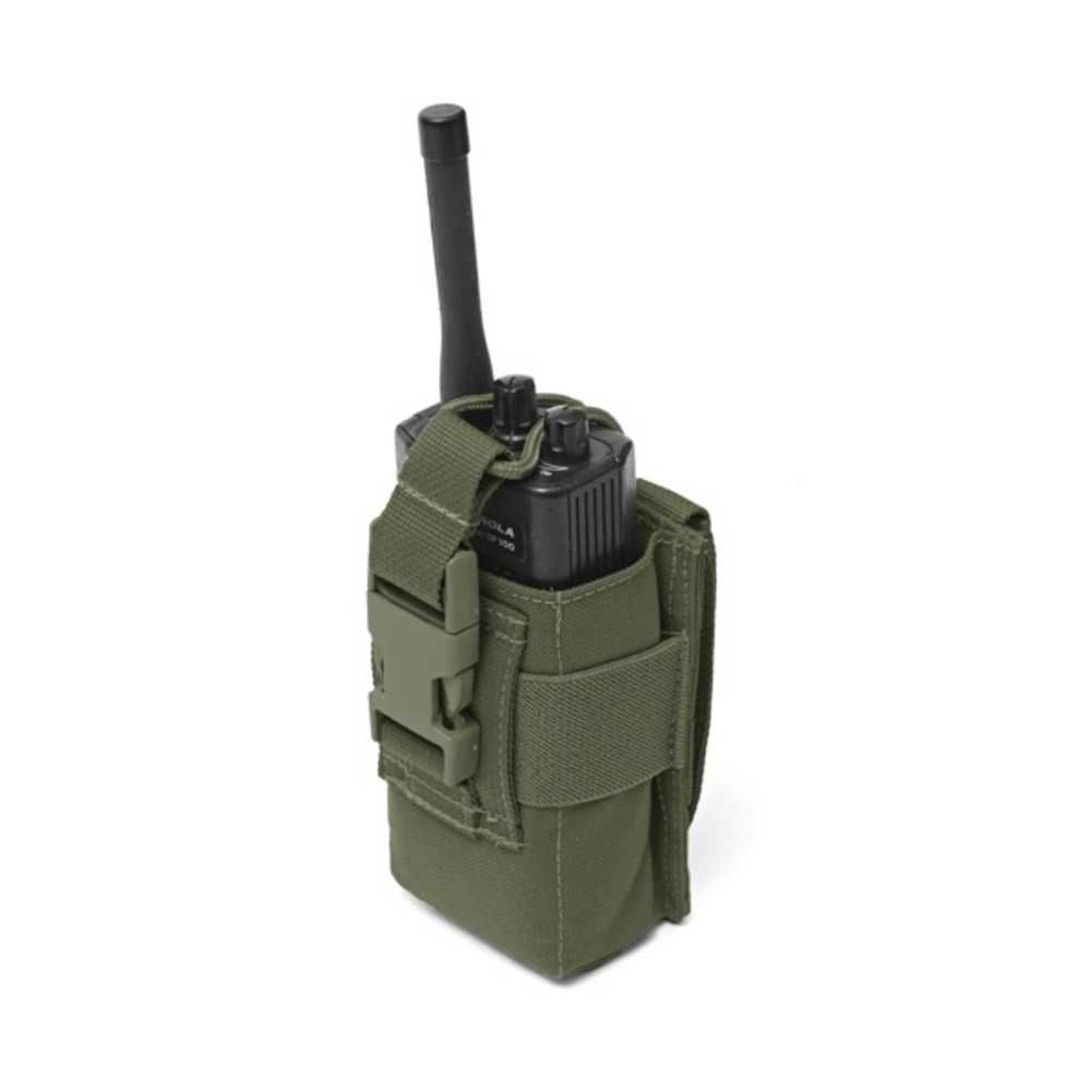 Warrior Adjustable Radio Pouch - OD