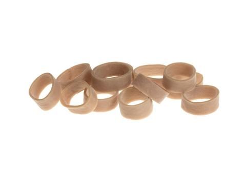 Elastic Rubber Bands Small - Dark Earth