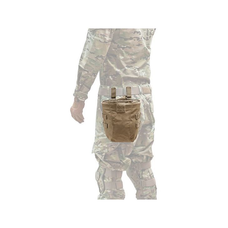 WARRIOR LARGE ROLL UP DUMP POUCH COYOTE TAN