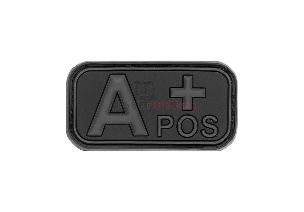 Patch Gruppo Sanguigno A+ Grey