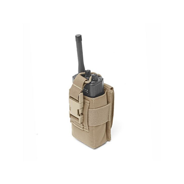 Warrior Adjustable Radio Pouch Coyote Tan