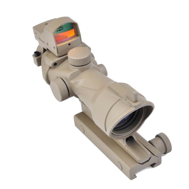 ACOG 4x32 Combo Combat Scope - Desert – Barbarossa Tactical Shop