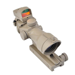 ACOG 4x32 Combo Combat Scope - Desert