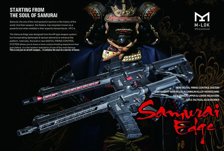 Avalon Premium Samurai Edge CQB VFC - Black
